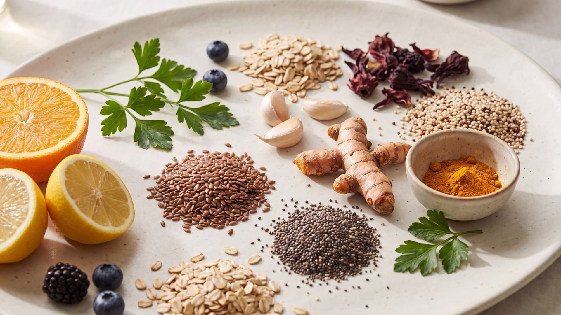 Ingredientes naturales usados en los productos Nutrinal