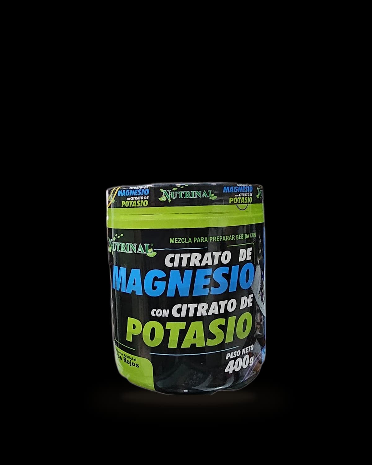 Tarro de Citrato de Magnesio con Citrato de Potasio de Laboratorios Nutrinal, polvo de 400 g