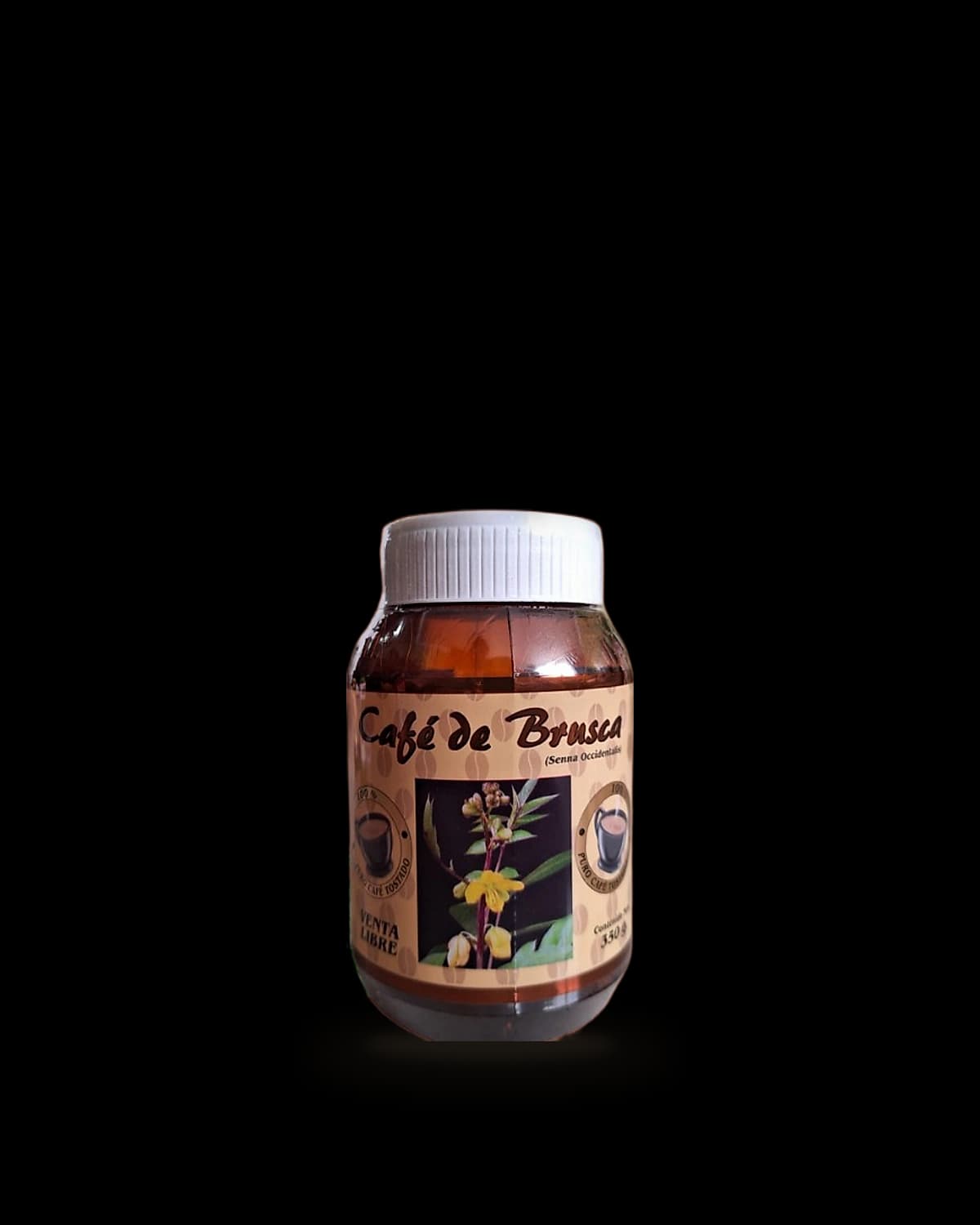 Envase de Café de Brusca de Laboratorios Nutrinal, 350 g de semilla tostada y molida